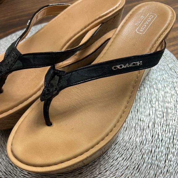 Coach wedges - Picture 1 of 7